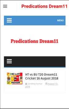 Predications Dream11 screenshot 3
