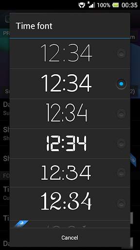 Digital Clock & Weather Widget screenshot 8