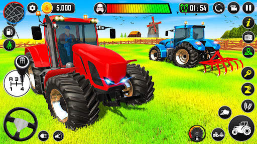 Mega Tractor Driving Simulator screenshot 1
