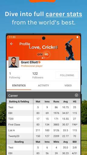 cricHQ: live cricket & scoring screenshot 6