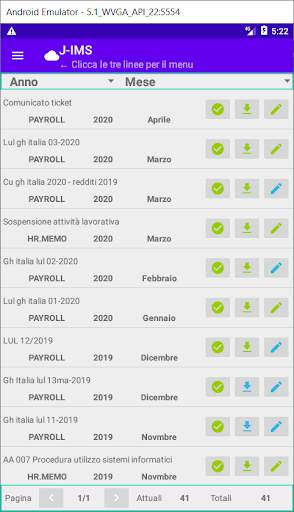 J-IMS Mobile screenshot 3