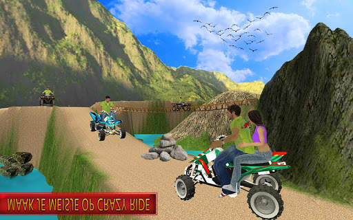 berg- quad fiets: het rijden spellen 2019 screenshot 1