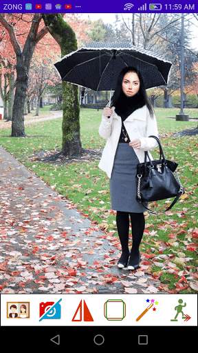 Umbrella Girls Photo Frames 5 تصوير الشاشة