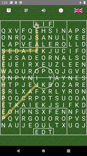 Words search: Verbal Football screenshot 4