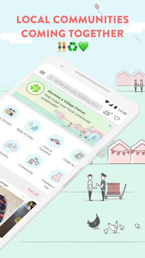 Village - Buy & Sell Locally, Help Your Community скриншот 2