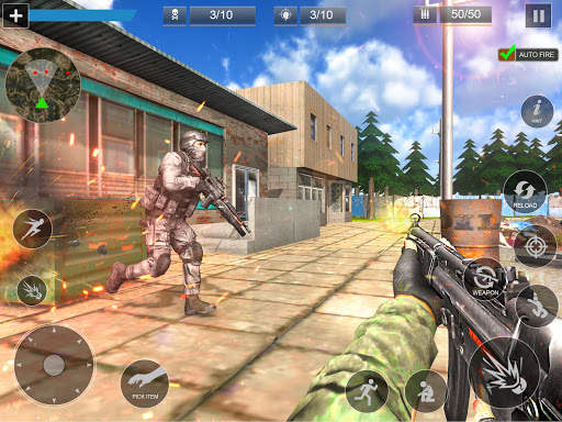 Army Commando Sniper Shooter: FPS Shooting Game 3D screenshot 10