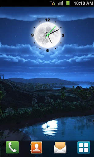Moon Clock Live Wallpaper screenshot 5