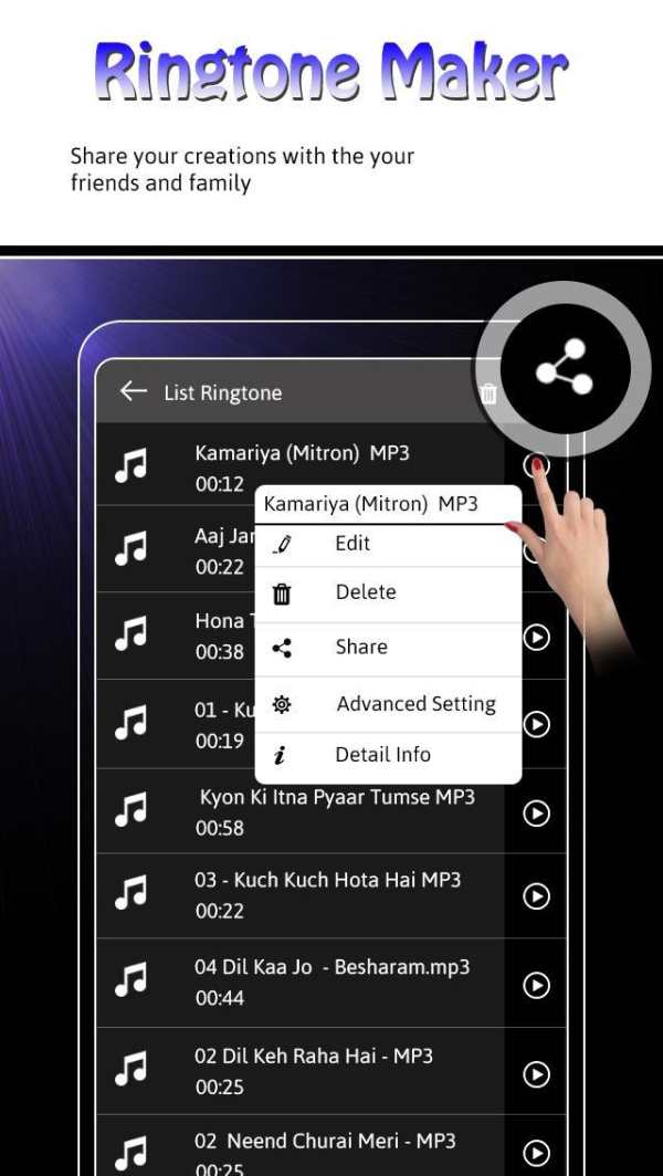 Make Ringtone from Song (Mp3 Cutter) screenshot 5