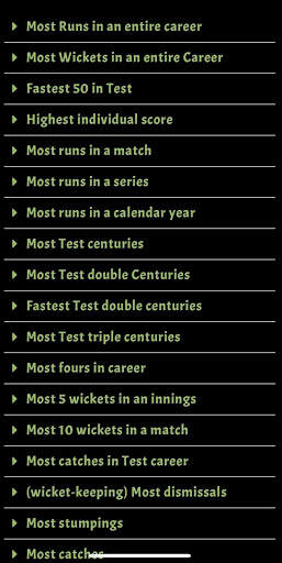 Cricket Records screenshot 2