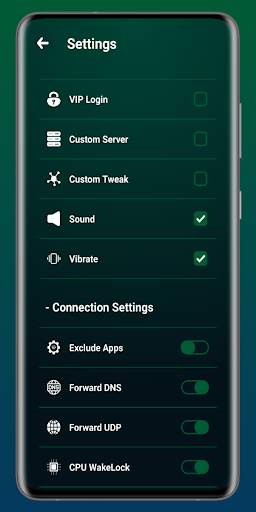 24clan VPN Lite SSH Gaming VPN screenshot 8