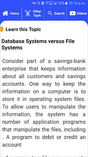 Database Management Systems screenshot 7