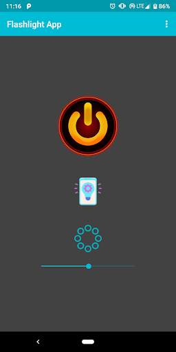 Flashlight App - LED Flashlight Widget screenshot 1