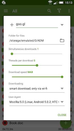 Advanced Download Manager & Torrent downloader screenshot 7