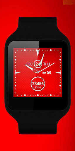 Watch Face Red Art screenshot 3