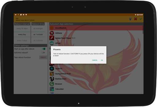 Phoenix - Autoboot app start screenshot 14