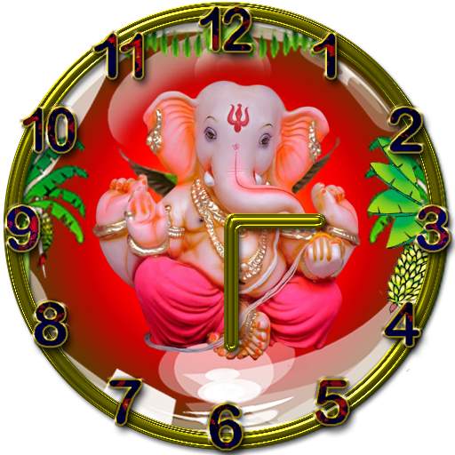 Ganesh Clock  live wallpaper screenshot 13