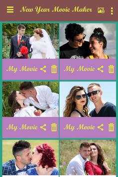 New Year Movie Maker screenshot 1