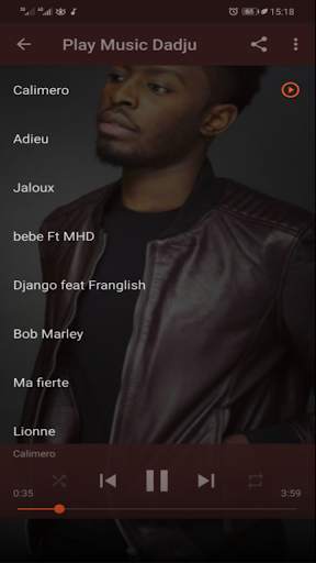 dadju - chanson (sans internet screenshot 2