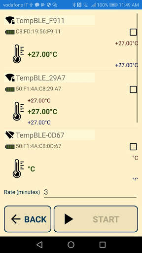 TecnoBLE Lite screenshot 2