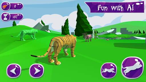 タイガーシミュレータータイガーライディングゲーム screenshot 15