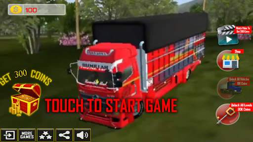 Cargo Truck Simulator indonesia screenshot 1