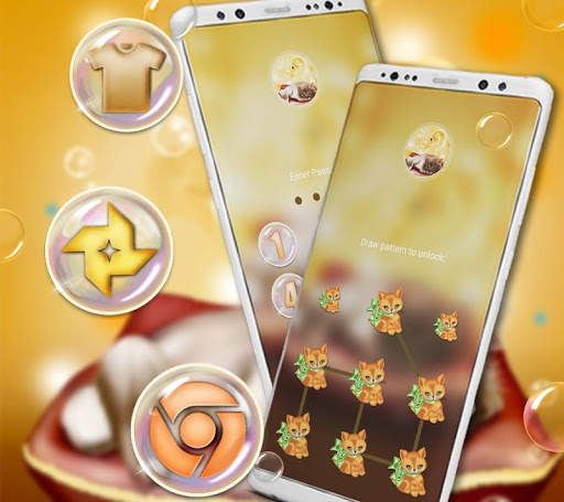 Cute Cat Launcher Theme screenshot 4