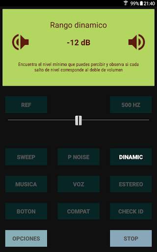 Test de auriculares  screenshot 10