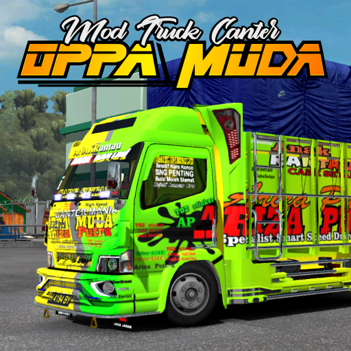 ikon Mod Truck Canter Oppa Muda Terpal Segitiga