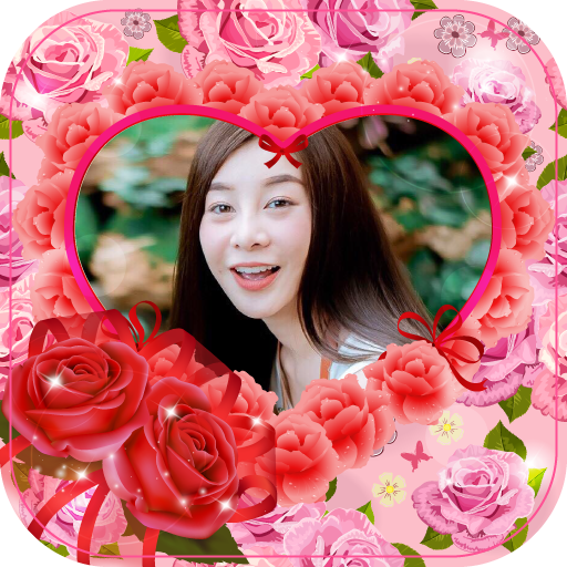 Beautiful Roses Photo Frames icon