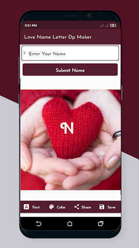 Love Name Letter DP Maker 2023 screenshot 6