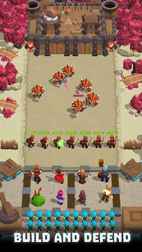 Wild Castle TD - Grow Empire screenshot 4