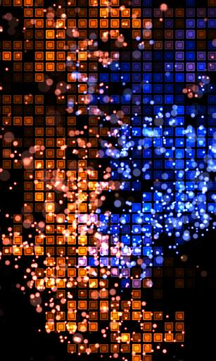 Digital Embers Live Wallpaper screenshot 1