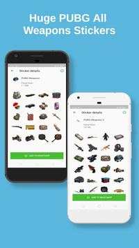 PUBG Stickers For Whatsapp: PUBG WaStickerApps screenshot 4