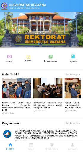 Udayana Mobile screenshot 2