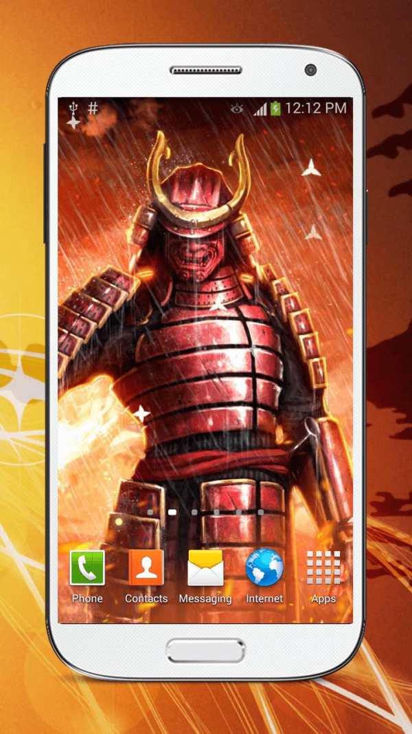 Samurai Live Wallpaper HD screenshot 1