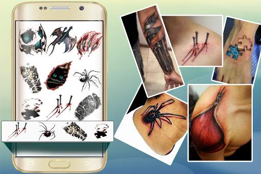 3D Tattoo, Photo Editor HD screenshot 2