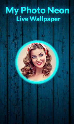 My Photo Neon Live Wallpaper 5 تصوير الشاشة