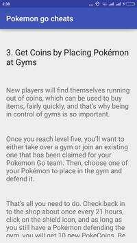 Tips and tricks for Pokemon go screenshot 3