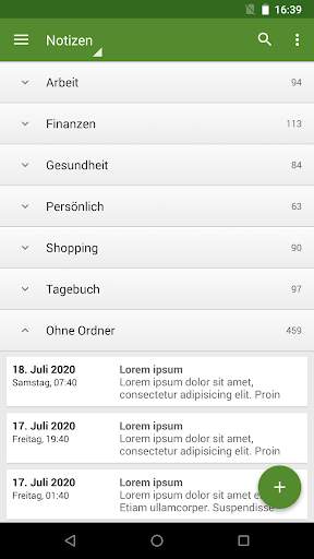 Meine Notizen - Notizblock screenshot 6