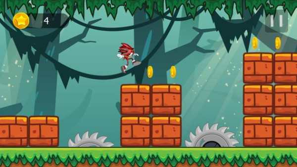 Spider Sonic Jungle Run Dash Forces screenshot 1