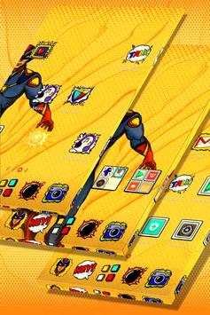 Comic Book Launcher Theme screenshot 1