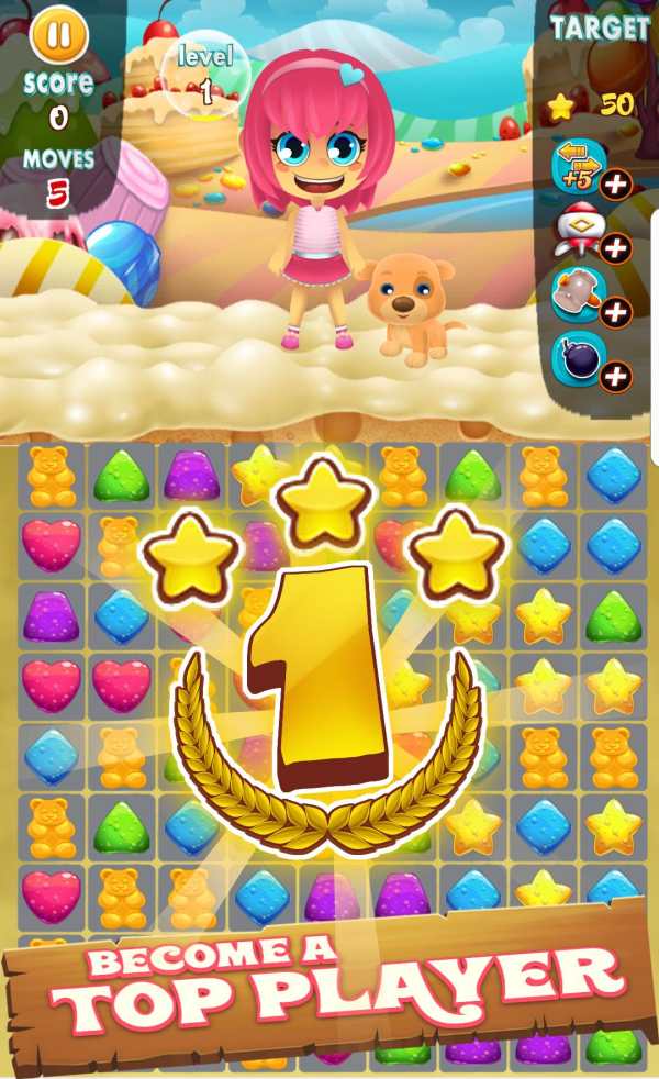 Gummy Crush game screenshot 5