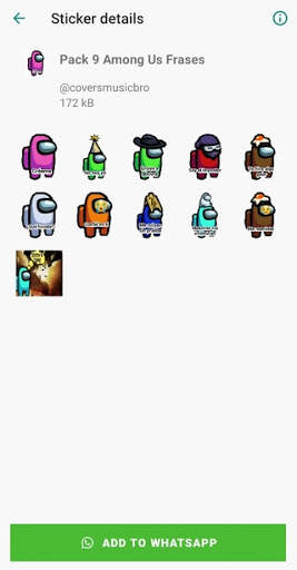 Stickers de Among Us para WhatSapp - WAStickers screenshot 14
