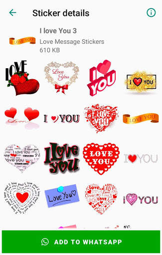 Love Stickers for WhatsApp - WAStickerApps ❤️❤️❤️ screenshot 7