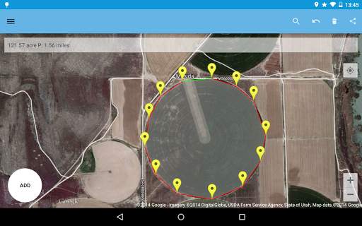 AndMeasure (Area & Distance) 8 تصوير الشاشة