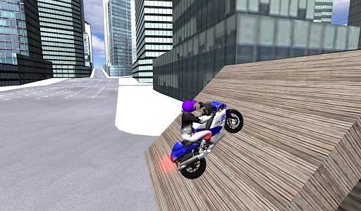 Motorbike Driving 3D City screenshot 14