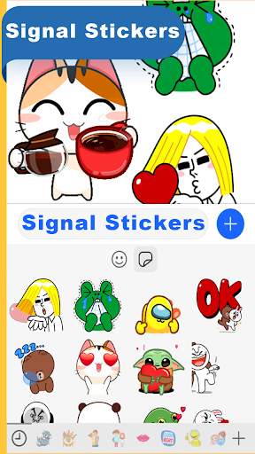 Animated Stickers For Signal screenshot 1
