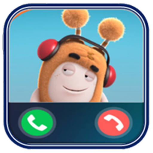 Oddbods  fake call - Fake video call icon