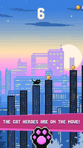 Cat City — Geometry Jump скриншот 2