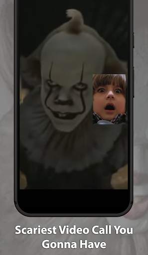 Scary Clown Pennywise Fake Chat And Video Call screenshot 4